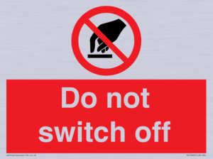 PV10965: Do not switch off