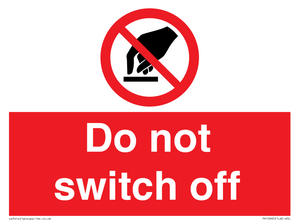 PV10965: Do not switch off