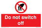 PV10965: Do not switch off