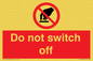 PV10965: Do not switch off