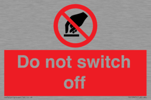 PV10965: Do not switch off
