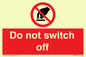 PV10965: Do not switch off