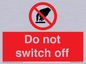 PV10965: Do not switch off