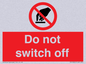 PV10965: Do not switch off