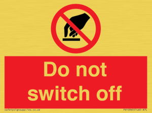 PV10965: Do not switch off