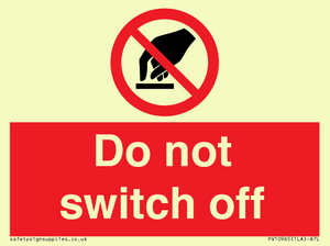 PV10965: Do not switch off