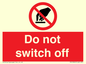 PV10965: Do not switch off