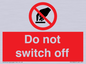PV10965: Do not switch off