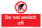 PV10965: Do not switch off
