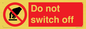 PV10965: Do not switch off