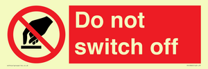 PV10965: Do not switch off