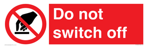 PV10965: Do not switch off