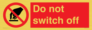 PV10965: Do not switch off