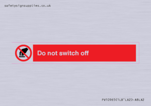 PV10965: Do not switch off