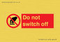 PV10965: Do not switch off