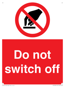 PV10965: Do not switch off
