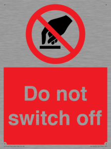 PV10965: Do not switch off