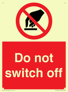 PV10965: Do not switch off