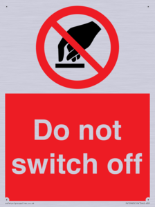 PV10965: Do not switch off