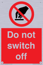 PV10965: Do not switch off