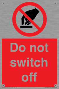PV10965: Do not switch off