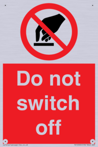 PV10965: Do not switch off
