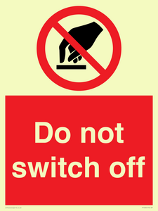 PV10965: Do not switch off