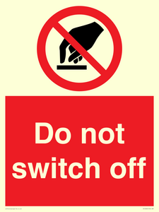 PV10965: Do not switch off