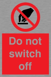 PV10965: Do not switch off