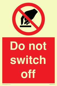 PV10965: Do not switch off