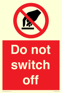 PV10965: Do not switch off