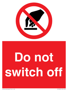 PV10965: Do not switch off