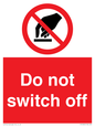 PV10965: Do not switch off