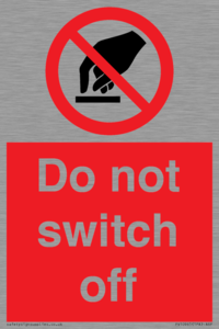 PV10965: Do not switch off