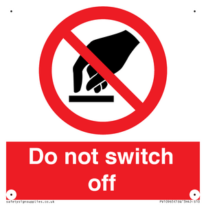 PV10965: Do not switch off