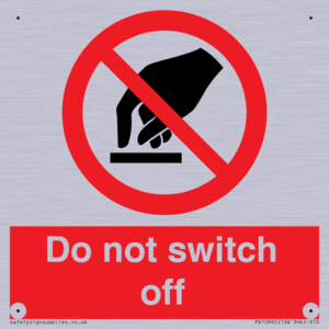PV10965: Do not switch off
