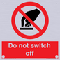 PV10965: Do not switch off