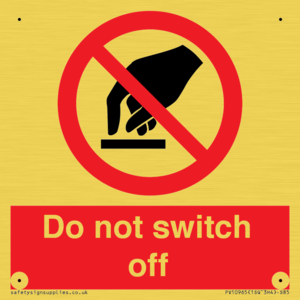 PV10965: Do not switch off