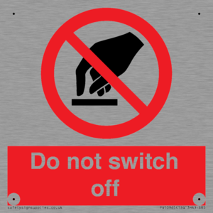PV10965: Do not switch off