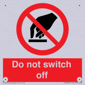 PV10965: Do not switch off