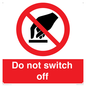 PV10965: Do not switch off