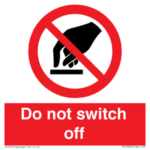 PV10965: Do not switch off
