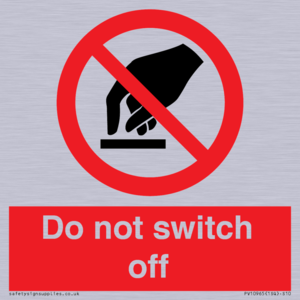PV10965: Do not switch off