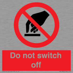 PV10965: Do not switch off