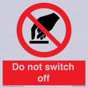 PV10965: Do not switch off