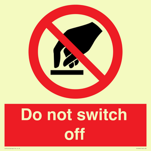 PV10965: Do not switch off