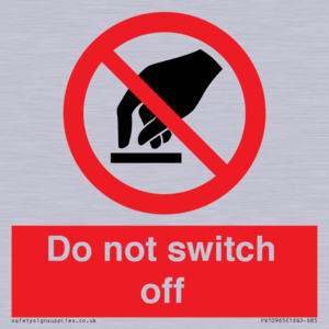 PV10965: Do not switch off