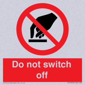 PV10965: Do not switch off