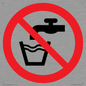 PV11246: P005 Prohibition: Not drinking water