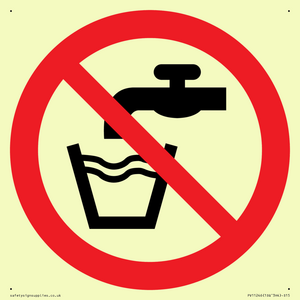 PV11246: P005 Prohibition: Not drinking water